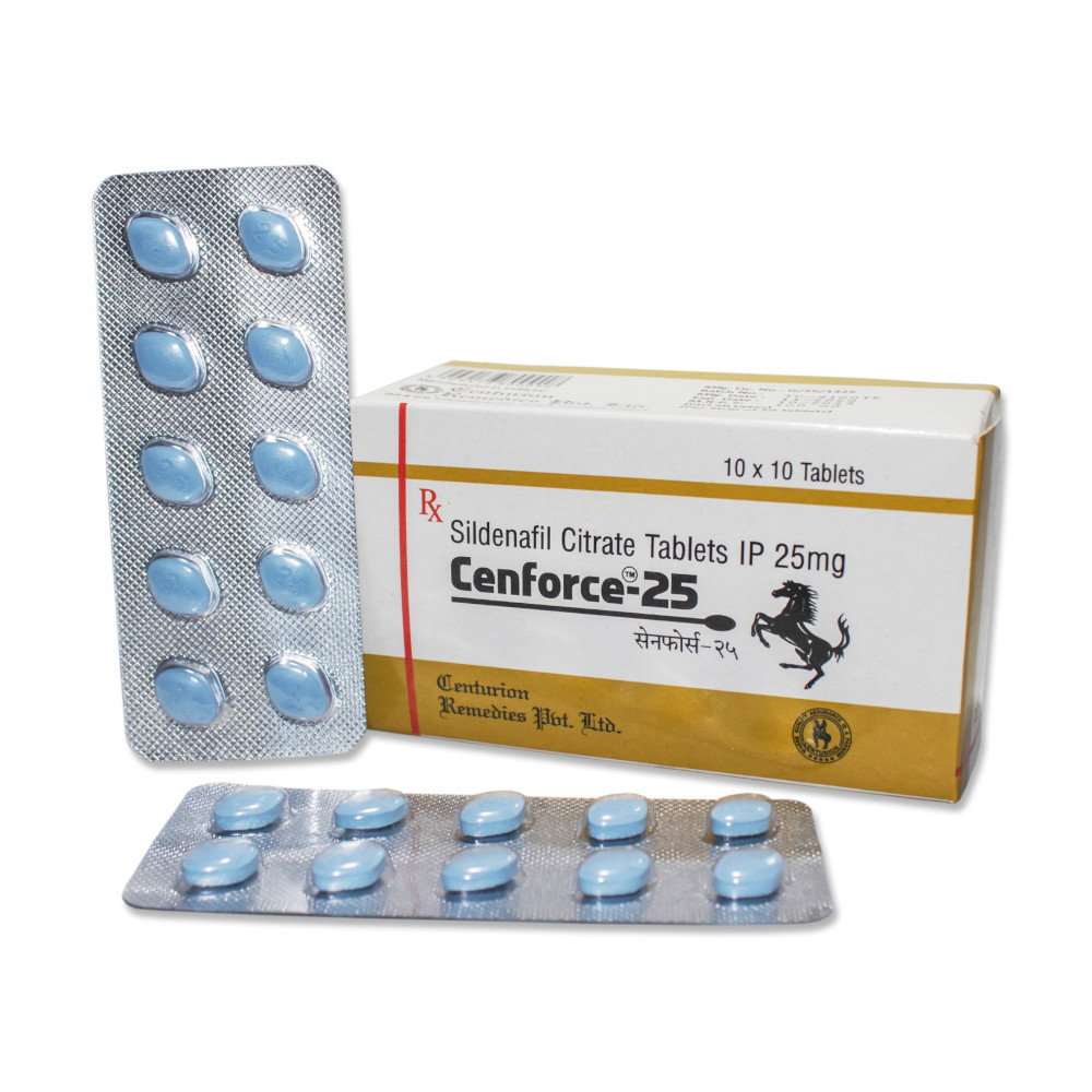 Cenforce 25mg Sildenafil Citrate Tablets Ip Generics Wow